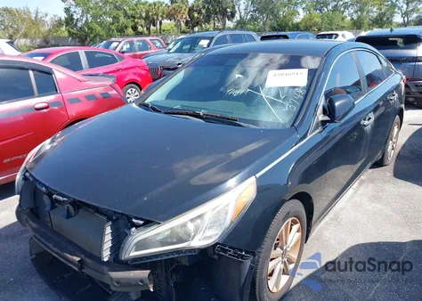 2016 Hyundai Sonata Se z USA, uszkodzony, nr VIN 5NPE24AF7GH374855